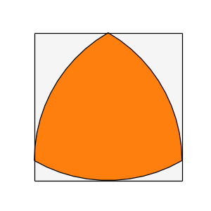A Reuleaux triangle turning inside a square and the almost square hole it drills