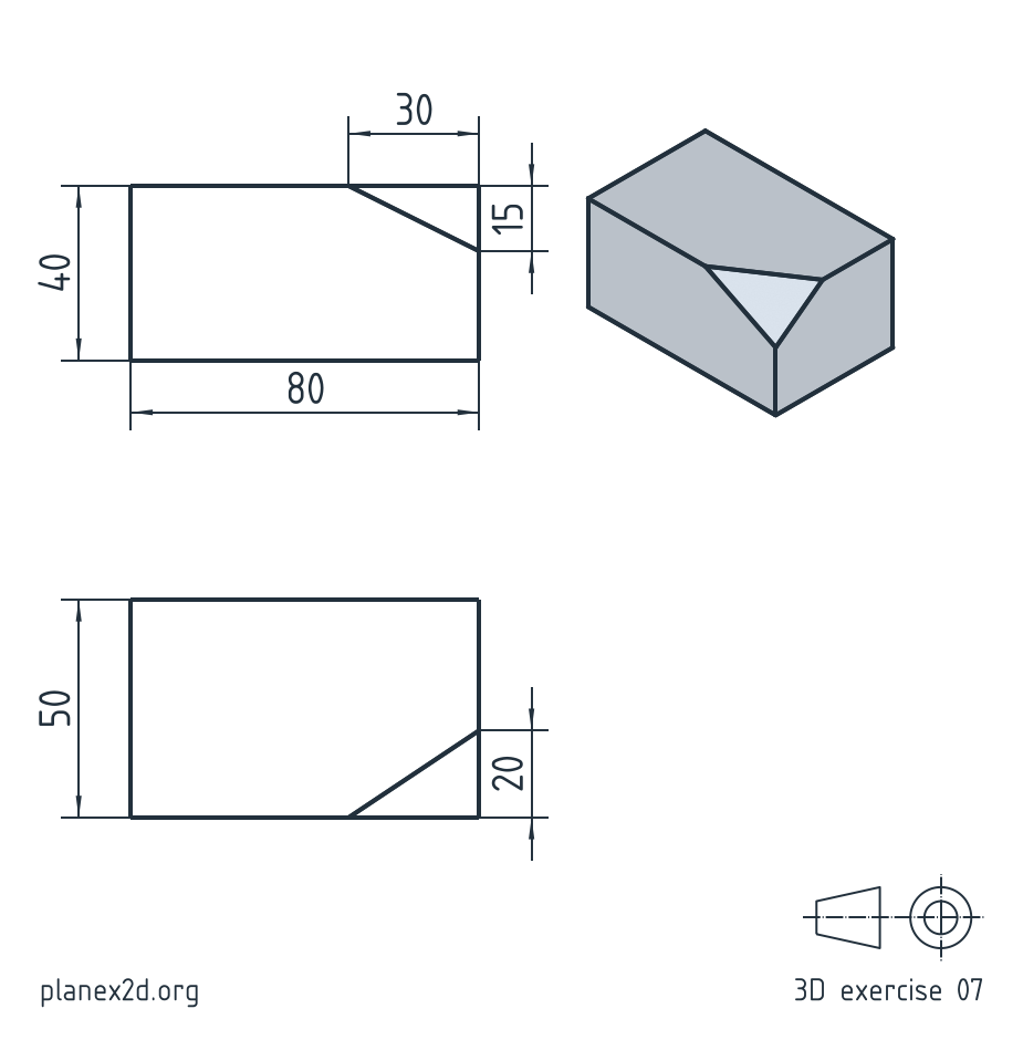Corner block