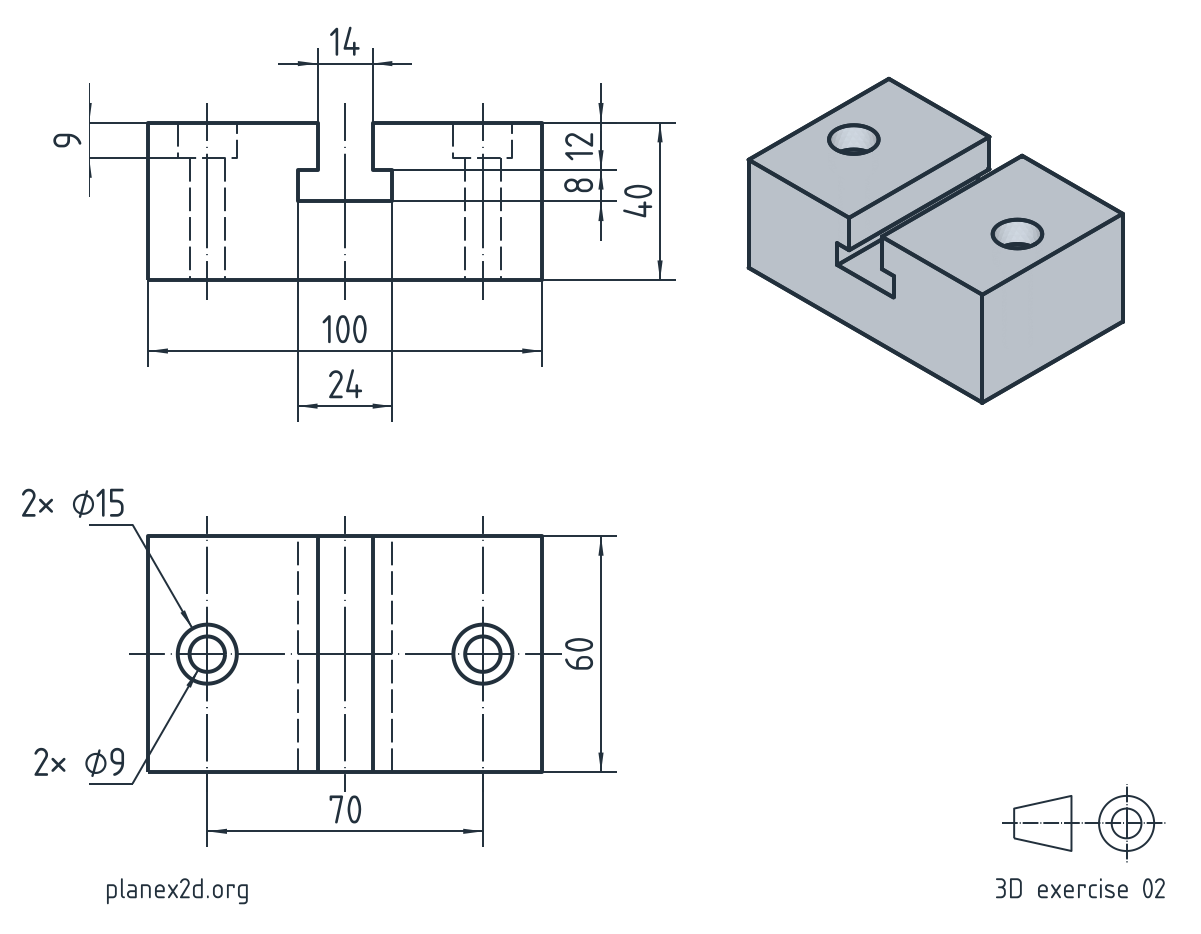 Guide block