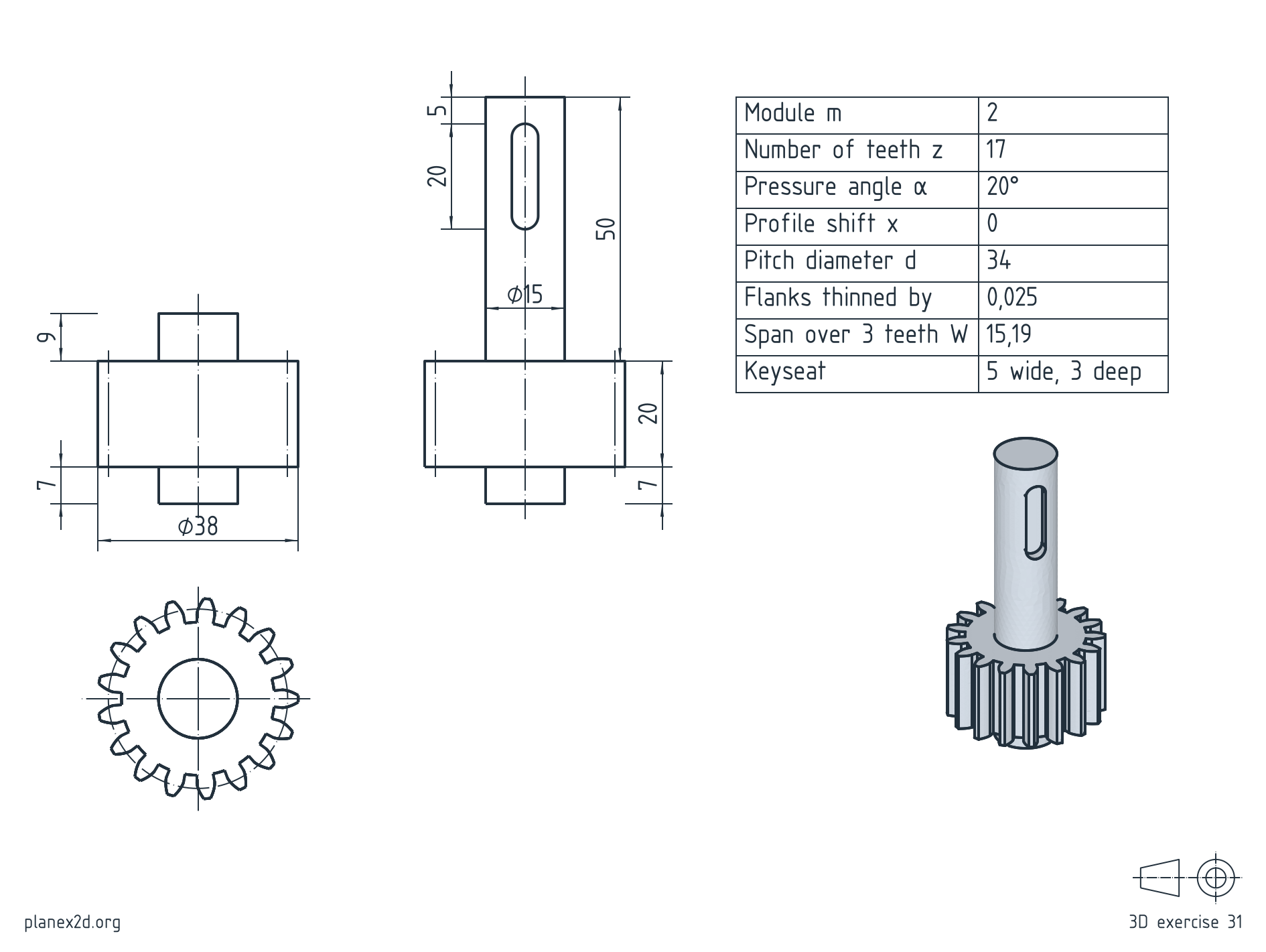 Gear pump rotors