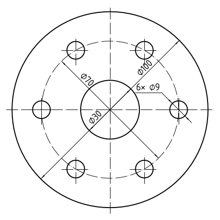 Center lines and axes