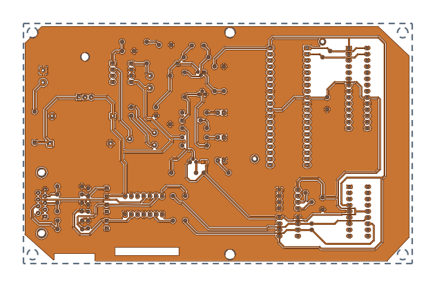 B.Cu, the bottom layer
